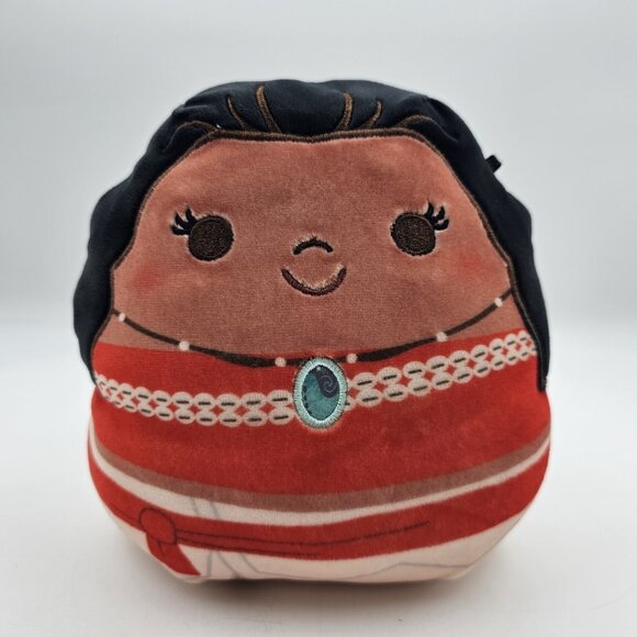 Disney Squishmallows Princess Moana Plush Stuffed Toy Kellytoy 6.5 in - Picture 1 of 9